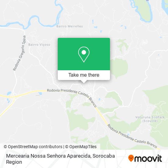 Mercearia Nossa Senhora Aparecida map