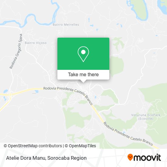Atelie Dora Manu map
