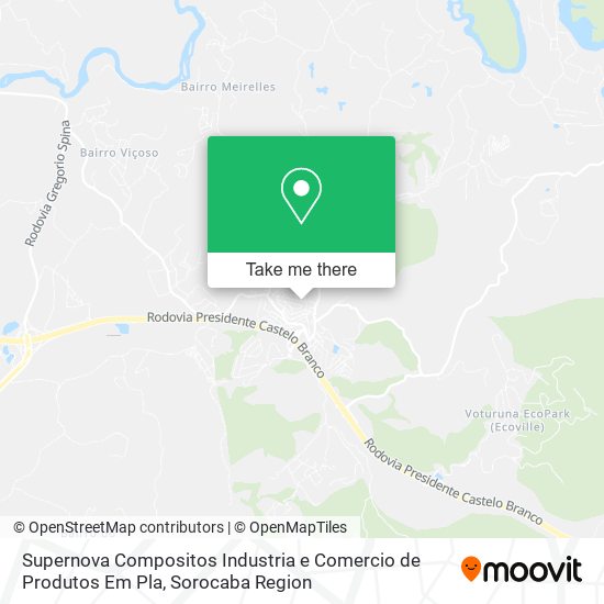 Supernova Compositos Industria e Comercio de Produtos Em Pla map