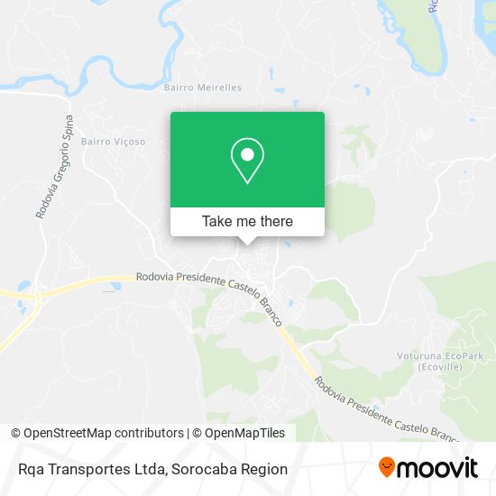 Rqa Transportes Ltda map