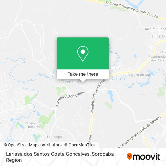 Mapa Larissa dos Santos Costa Goncalves