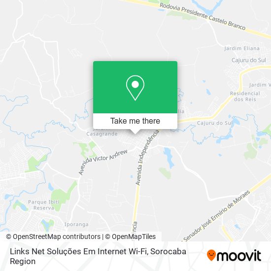 Links Net Soluções Em Internet Wi-Fi map