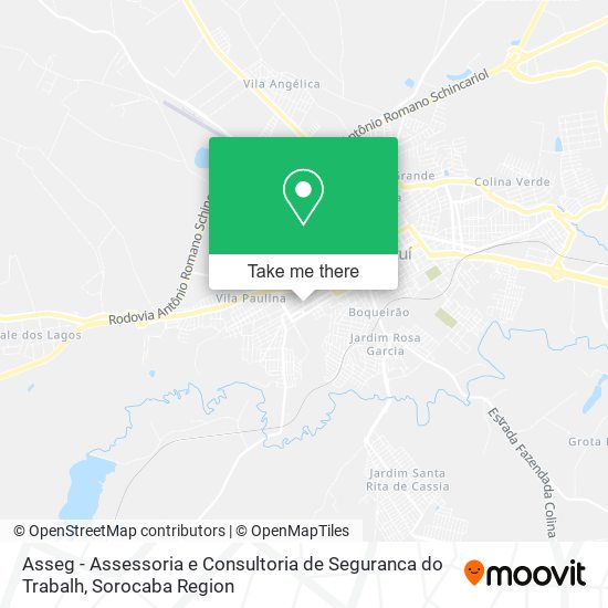 Asseg - Assessoria e Consultoria de Seguranca do Trabalh map