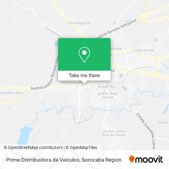 Prime Distribuidora de Veiculos map