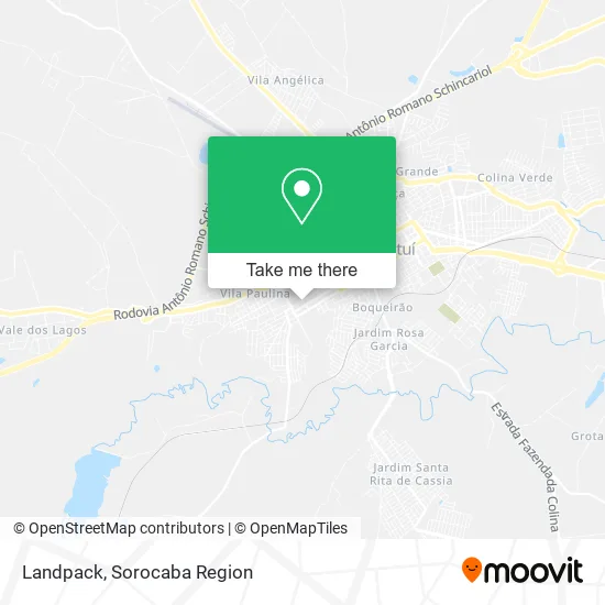 Landpack map