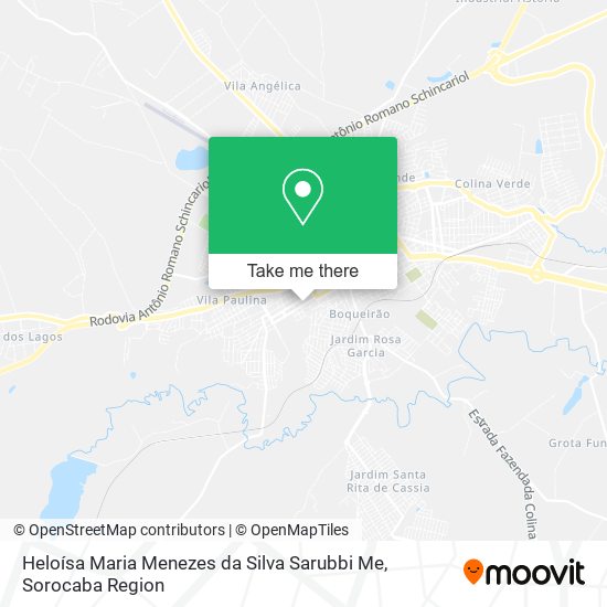 Heloísa Maria Menezes da Silva Sarubbi Me map