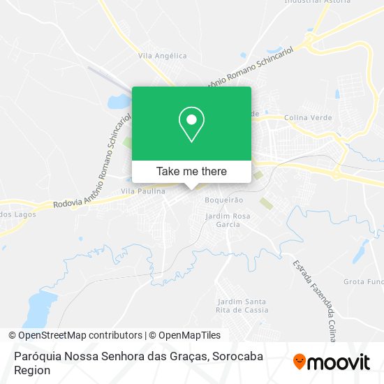 Paróquia Nossa Senhora das Graças map