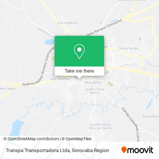 Transpa Transportadora Ltda map