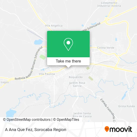 A Ana Que Fez map