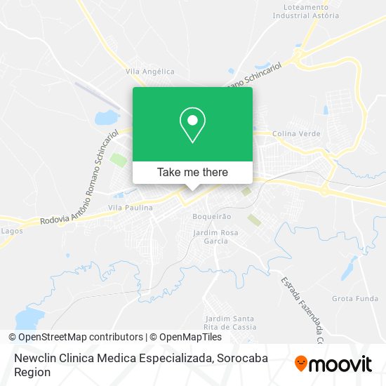 Newclin Clinica Medica Especializada map