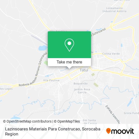 Mapa Lazinsoares Materiais Para Construcao