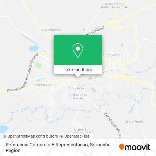 Mapa Referencia Comercio E Representacao