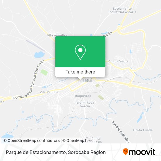 Parque de Estacionamento map