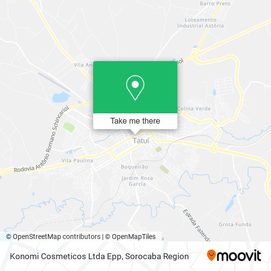 Konomi Cosmeticos Ltda Epp map