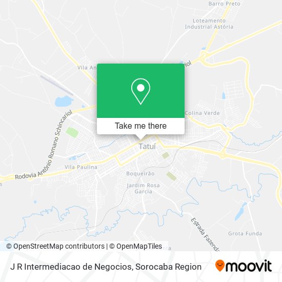 J R Intermediacao de Negocios map