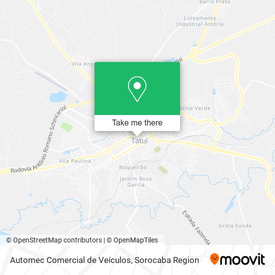Automec Comercial de Veículos map