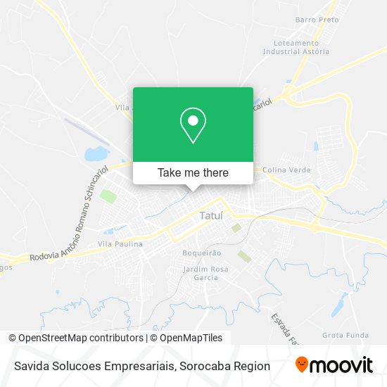 Savida Solucoes Empresariais map