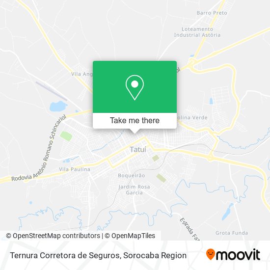 Ternura Corretora de Seguros map