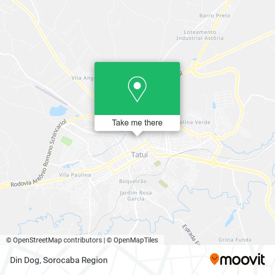 Din Dog map