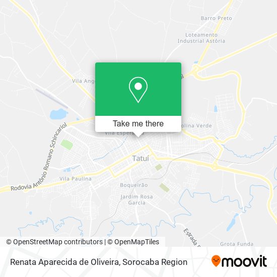 Renata Aparecida de Oliveira map