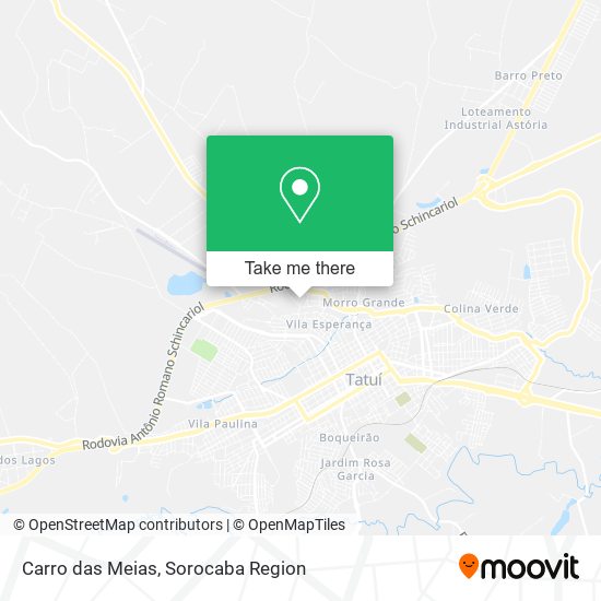 Mapa Carro das Meias