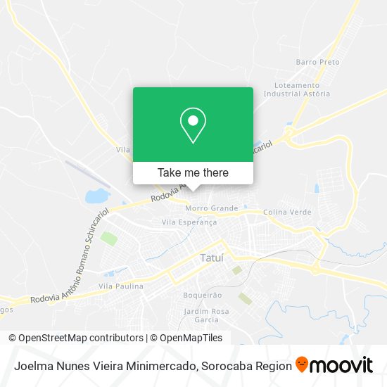 Joelma Nunes Vieira Minimercado map