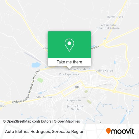 Auto Elétrica Rodrigues map