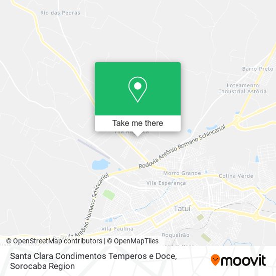 Santa Clara Condimentos Temperos e Doce map