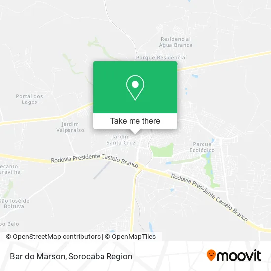 Bar do Marson map