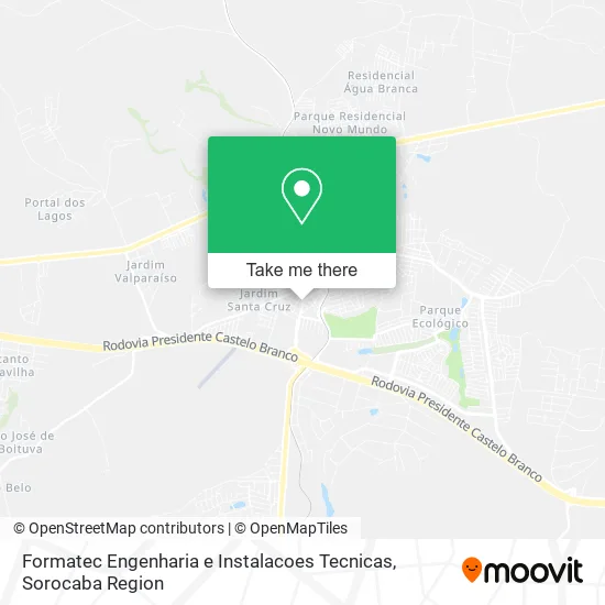 Formatec Engenharia e Instalacoes Tecnicas map
