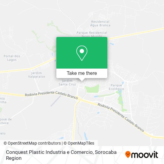 Conquest Plastic Industria e Comercio map