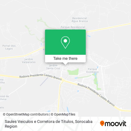 Saules Veiculos e Corretora de Titulos map