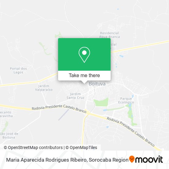 Mapa Maria Aparecida Rodrigues Ribeiro