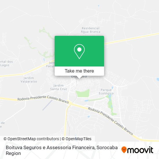 Boituva Seguros e Assessoria Financeira map