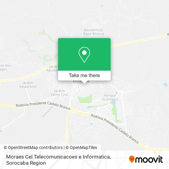 Moraes Cel Telecomunicacoes e Informatica map