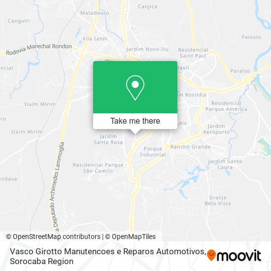Vasco Girotto Manutencoes e Reparos Automotivos map