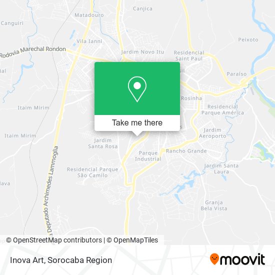 Inova Art map