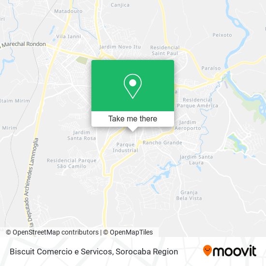 Biscuit Comercio e Servicos map