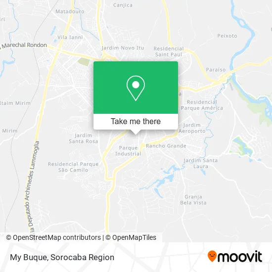 My Buque map
