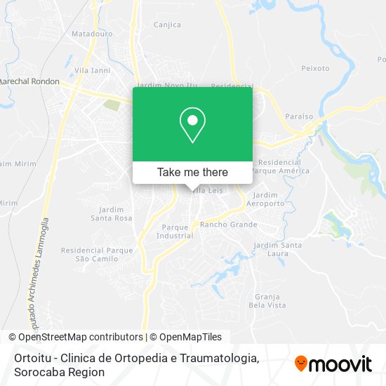 Mapa Ortoitu - Clinica de Ortopedia e Traumatologia