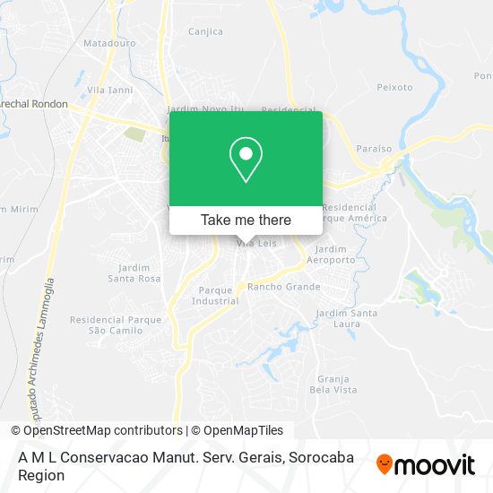 A M L Conservacao Manut. Serv. Gerais map