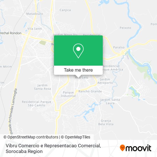 Vibru Comercio e Representacao Comercial map