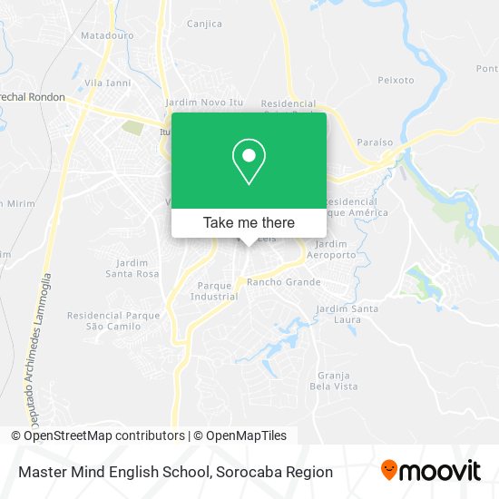Master Mind English School map