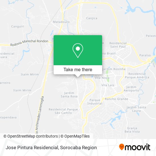 Jose Pintura Residencial map