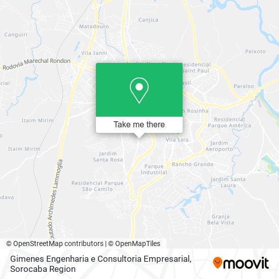 Gimenes Engenharia e Consultoria Empresarial map