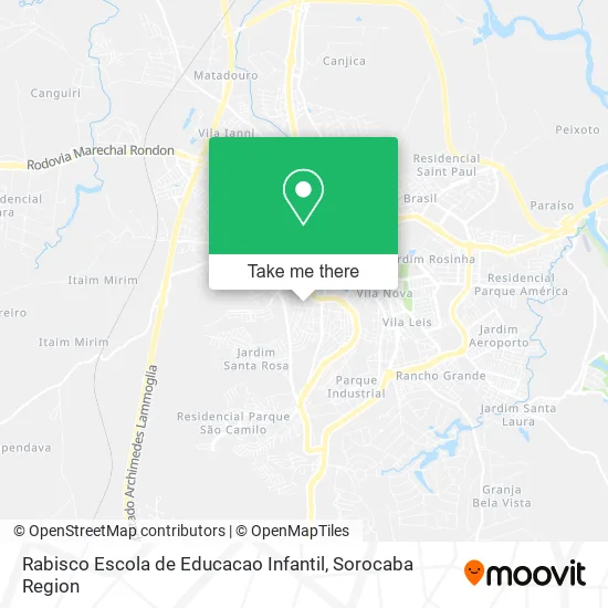 Rabisco Escola de Educacao Infantil map