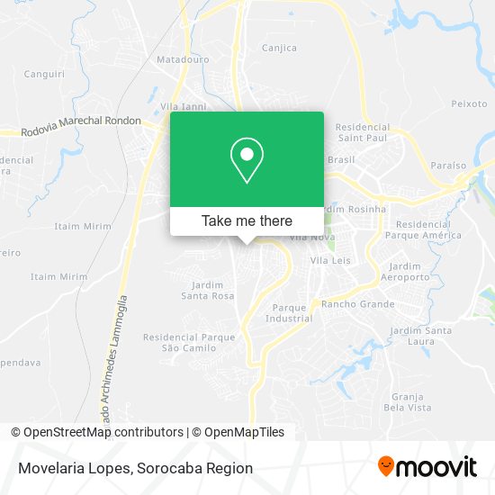 Movelaria Lopes map