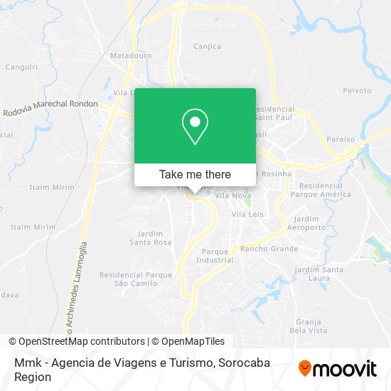 Mapa Mmk - Agencia de Viagens e Turismo