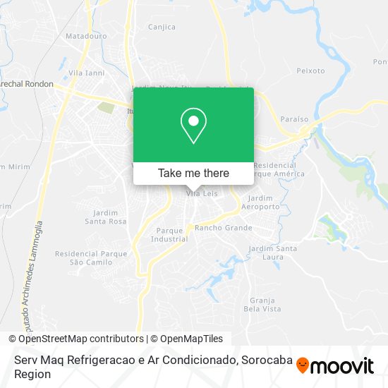 Mapa Serv Maq Refrigeracao e Ar Condicionado