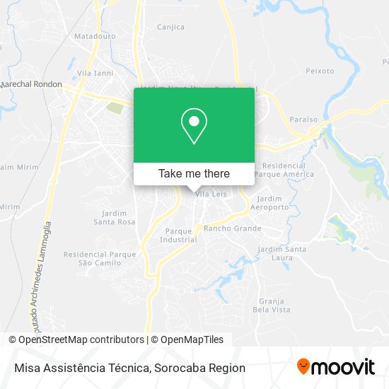 Misa Assistência Técnica map